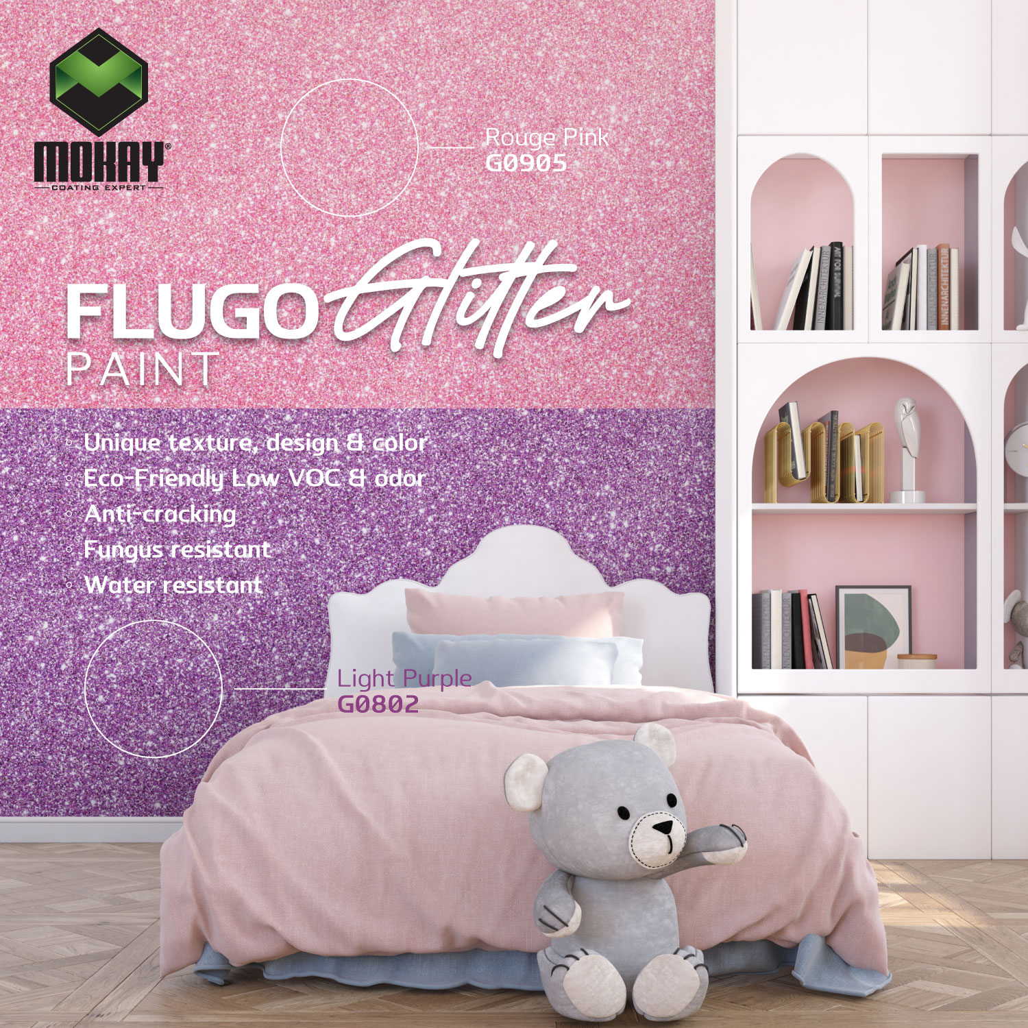 Flugo Glitter Paint